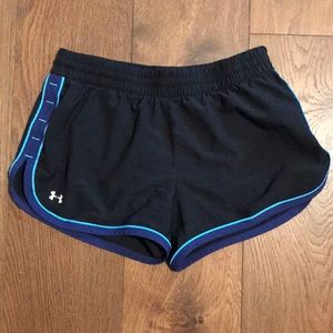 Under Armour black athletic shorts